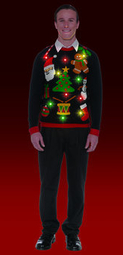 Light-Up Everything Christmas, Ugly Christmas Sweater